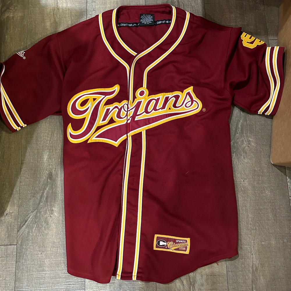 Vintage Colosseum USC Trojans Jersey